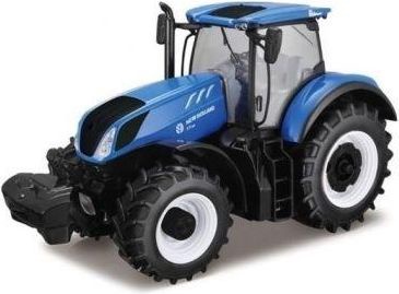 Rotaļu traktors Bburago Agriculture New Holland 300001, zila