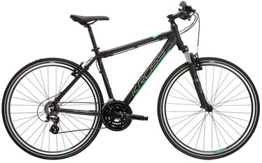 Велосипед туристический Kross Evado 2.0, 28 ″, S рама, черный/зеленый