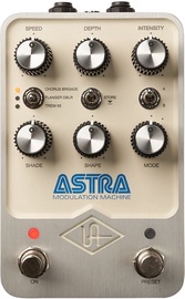 Электрогитарный процессор Universal Audio UAFX Astra Modulation Machine - Guitar Effect, черный/бежевый