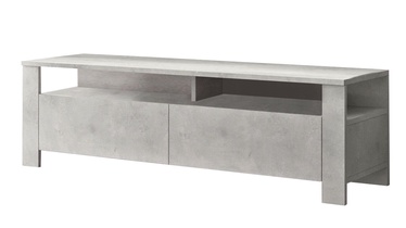 ТВ стол Kalune Design LC1 RT, серый, 400 мм x 1400 мм x 418 мм