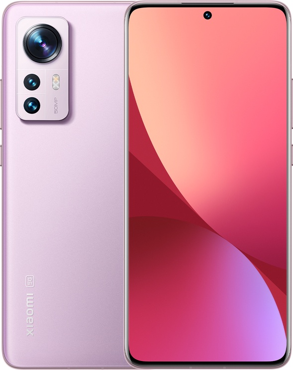 Mobiiltelefon Xiaomi 12, violetne, 8GB/256GB