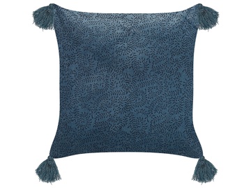 Dekoratiivne padi Beliani Setaria, sinine, 45 cm x 45 cm