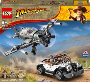 Konstruktors LEGO Indiana Jones Pakaļdzīšanās ar lidmašīnu-iznīcinātāju 77012