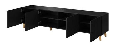 TV-laud Pafos, must, 2000 mm x 520 mm x 400 mm