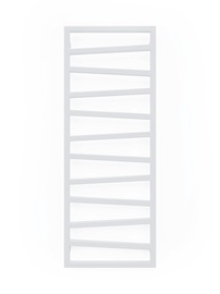 Водный полотенцесушитель Terma ZigZag, ral 9016, 50 см x 131 см, 600 Вт