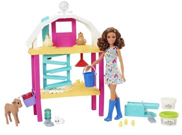 Кукла Mattel Barbie Hatch & Gather Egg Farm HGY88, 29 см