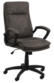 Офисный стул Home4you Brad, 69 x 67 x 115 см, черный/темно-серый