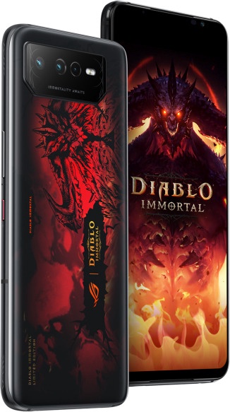 Мобильный телефон Asus ROG Phone 6 Diablo Immortal Edition, черный/красный, 16GB/512GB