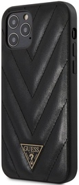 Чехол Guess V-Quilted Collection iPhone 12/12 Pro, черный, 6.1 ″