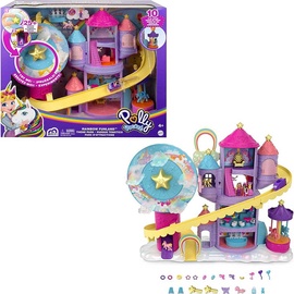 Leļļu māja Polly Pocket Polly Pocket Rainbow Funland Theme Park Playset GYK44