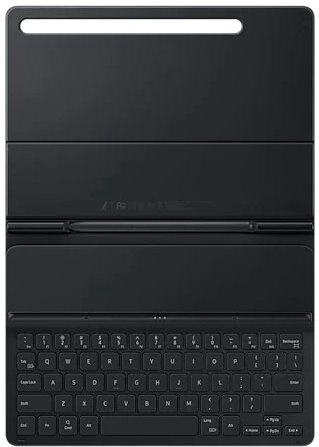 Klaviatūra Samsung DT630UBE Bookcover Keyboard for Samsung Galaxy Tab S7/S8 EN, melna, bezvadu