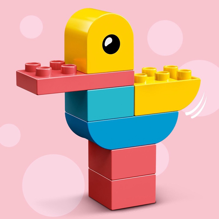 Konstruktors LEGO Duplo Kārba ar sirsniņu 10909, 80 gab.