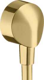 Savienojuma elements Hansgrohe FixFit Wall outlet E Polished Gold Optic 27454990, 6 cm