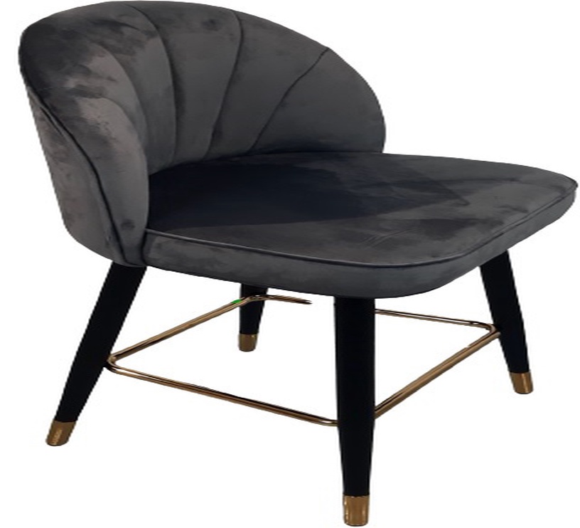 Bāra krēsls MN ZH-018-1 3515130, pelēka