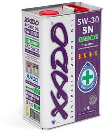 Motoreļļa Xado SN 5W - 30, sintētiskais, vieglajam auto, 4 l