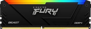 Operatyvioji atmintis (RAM) Kingston Fury Beast RGB, DDR4, 8 GB, 2666 MHz