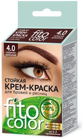 Краска для бровей и ресниц Fito Kosmetik Long-lasting Cream Color Dark Chocolate, 4 мл