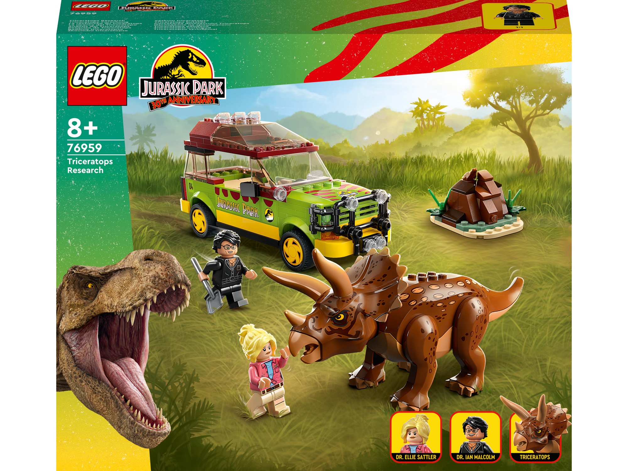 LEGO Jurassic World Triceratops Research 76959 Ksenukai.lv