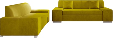 Комплект мягкой мебели Porto 2 + 3 Monolith 48, комнатные, желтый