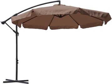 Садовый зонт от солнца Mirpol Heron, 300 см, коричневый