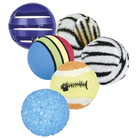 Pallid Trixie Toy Balls, mitmevärviline