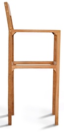 Bāra krēsls Kalune Design Hunge 829MSV4408, valriekstu, 40 cm x 40 cm x 90 cm