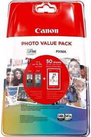 Tintes printera kasetne Canon PG-540L/CL-541XL, melna/daudzkrāsaina, 26 ml
