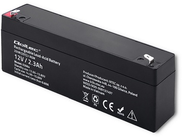UPS akumulators Qoltec ATG 12V 2.3Ah, 2.3 Ah