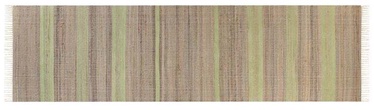 Paklāja celiņš Beliani Talpur, zaļa/bēša, 300 cm x 80 cm