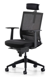 Biroja krēsls Kalune Design Office Chair, 62 x 64 x 108.5 cm, melna