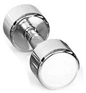 Гантеля Gymstick Pro Chrome Dumbbell, 10 кг