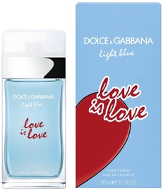 Tualettvesi Dolce & Gabbana Light Blue Love is Love, 50 ml