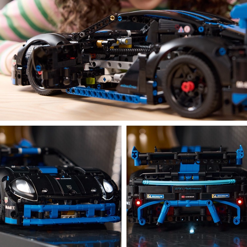 Konstruktor LEGO® Technic Porsche GT4 e-Performance võidusõiduauto 42176