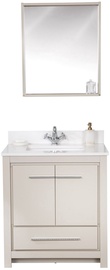 Комплект мебели для ванной Kalune Design Superior 30, бежевый, 54 x 75 см x 86 см