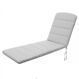 Подушка для стула Hobbygarden Amelia, светло-серый, 113 x 60 см