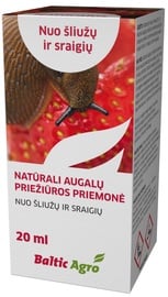 Dabisks augu aizsardzības līdzkleis pret gliemežiem Baltic Agro, 0.02 l