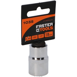 Головка Faster Tools 1035, 18 мм, 1/2"