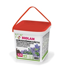 Удобрение для цветущих растений, для цветов, для азалий Biolan, гранулированные, 5.5 л