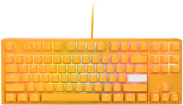 Клавиатура Ducky One 3 TKL Cherry MX Clear Английский (US), желтый