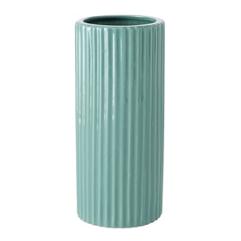 Vaza 2002744, 20 cm, žalia//tamsiai žalia