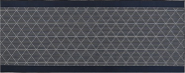 Ковровая дорожка Beliani Charvad, синий/белый/темно-синий, 200 см x 80 см
