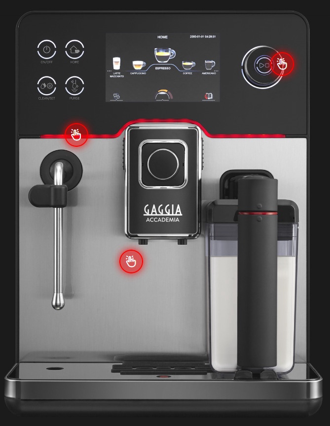 Automātiskais kafijas automāts Gaggia Accademia Stainless-steel