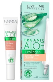 Paakių kremas moterims Eveline Organic Aloe + Collagen, 20 ml