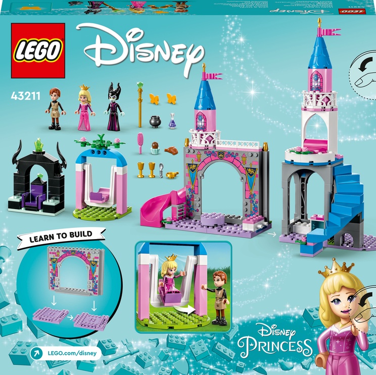 Konstruktor LEGO® │ Disney Aurora loss 43211, 187 tk