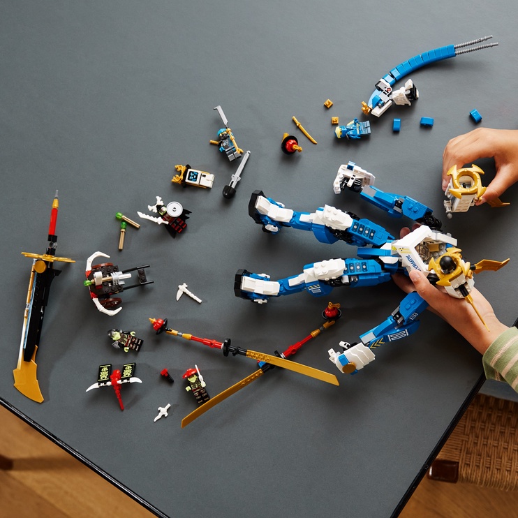Konstruktor LEGO® NINJAGO® Jay titaanrobot 71785, 794 tk
