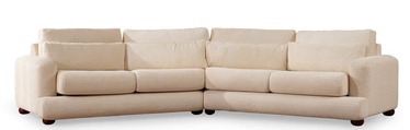 Dīvāns Hanah Home River 4, bēša, labais, 105 x 330 cm x 90 cm