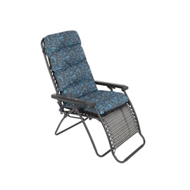 Подушка для стула Hobbygarden Basia POBCOB10, синий, 123 x 48 см