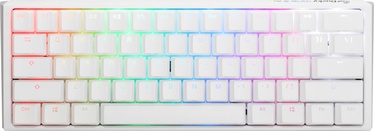 Клавиатура Ducky One 3 Classic Mini Cherry MX SILENT RGB RED Английский (US), белый