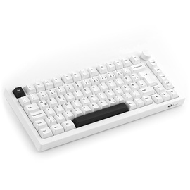 Klaviatuur Akko 5075B V3 Pro Cream Yellow DE, valge