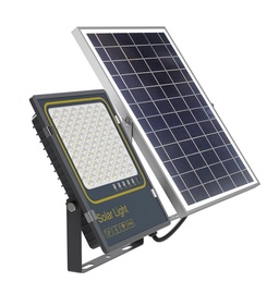 Prožektors CristalRecord Bee Solar, 100 W, 1560 lm, 6000 °K, IP66, pelēka/antracīta